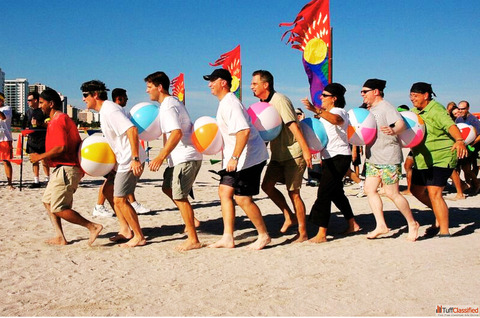 Beach Olympics Team Building