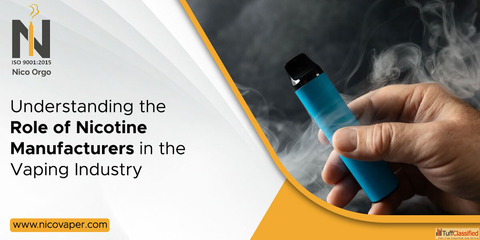 Pure Nicotine Liquid Manufacturers in India Nico Orgo Marketing Pvt. Ltd.