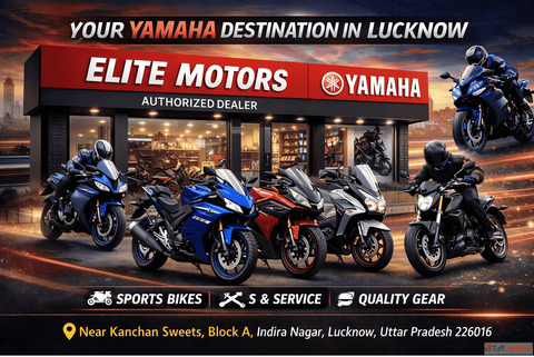 Famous Yamaha Showroom in Lucknow