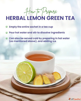 Buy Herbal Lemon Green Tea for Immunity and Digestion