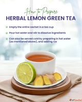 Buy Herbal Lemon Green Tea for Immunity and Digestion