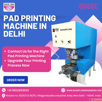 Pad Printing Machine in Delhi Sharpline Engineers