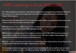 Are You Searching for the CEPT Coaching in Surat