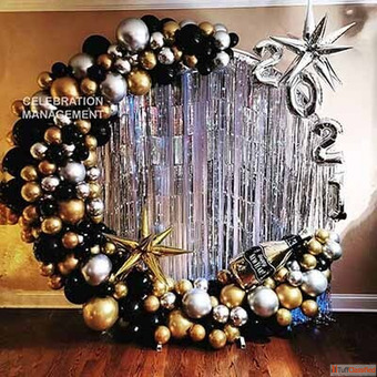 New Year Decorations in Delhi NCR - New Year 2026 party