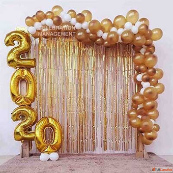 New Year Decorations in Delhi NCR - New Year 2026 party