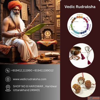 Embrace Natural Rudraksha Beads Vedic Divine Wisdom in Haridwar
