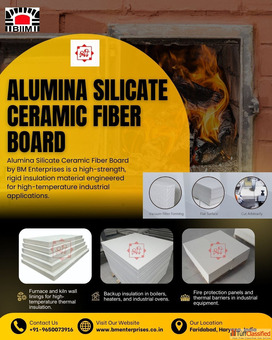 Top Quality Alumina Silicate Ceramic Fiber Board in India