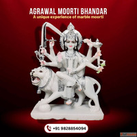 Premium Durga Marble Statue at Best Price