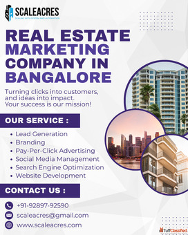 Growing Real Estate Marketing Company in Bangalore