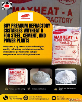Buy Premium Refractory Castables Whytheat-A in Jaipur