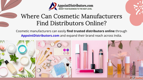Where Can Cosmetic Manufacturers Find Distributors Online