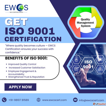 Best ISO 9001 Certification in New Delhi