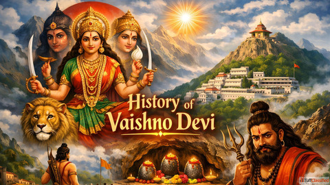 History of Vaishno Devi मत वषण दव क परणक इतहस