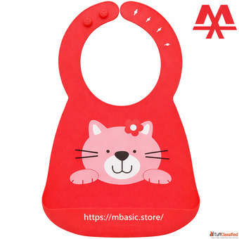 Buy Silicone Baby Bibs USA Premium Waterproof Bibs Mbasic