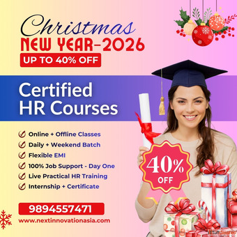 40 Christmas New Year Offer 2026 HR Courses in Chennai