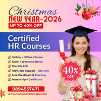 40 Christmas New Year Offer 2026 HR Courses in Chennai