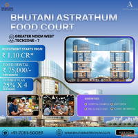 Bhutani Astrathum Retail Shops Offices in Greater Noida West