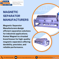 Magnetic Separator Manufacturers Kumar Magnet