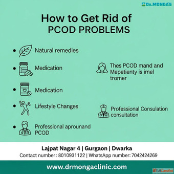 How to Get Rid of PCOD Problems in Lajpat Nagar Delhi