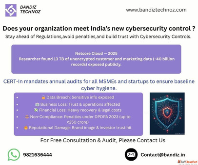 Data privacy services in India Bandiz Technoz
