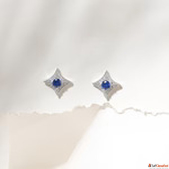 Stylish Sterling Silver Earrings for Women Padmam Jewellery