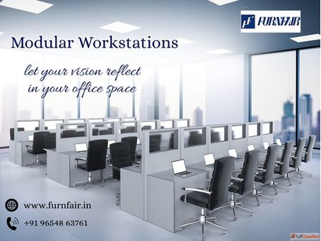 Modular Workstations by Furnfair for Smart Office Spaces