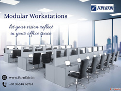 Modular Workstations by Furnfair for Smart Office Spaces
