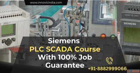 Job Guaranteed PLC SCADA Course for B.TechDiploma fresher Engineers.
