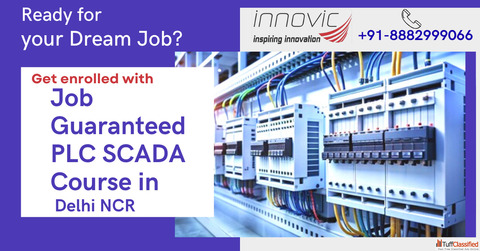 Job Guaranteed PLC SCADA Course for B.TechDiploma fresher Engineers.