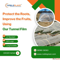 Protect the roots improve the fruits using our tunnel film