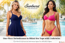 One-Piece Swimwear with Underwire From Swimdresses to Bikini...