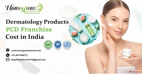 Skin Care Products PCD Franchise Cost in India