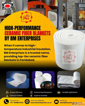 High-Temperature Ceramic Fiber Blankets in Faridabad
