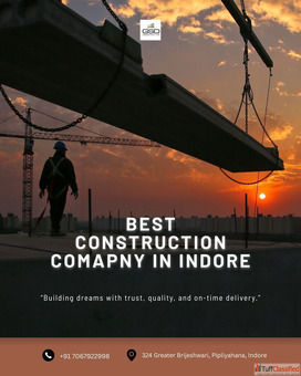 Best Construction Company in Indore for Innovative Business Spaces