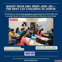 Boost Your MBA Prep Join JECThe Best CAT Coaching in Jaipur