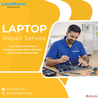 Laptop Repair Service by LocalRamu For Fast and Trustable Fixes in Bangalore