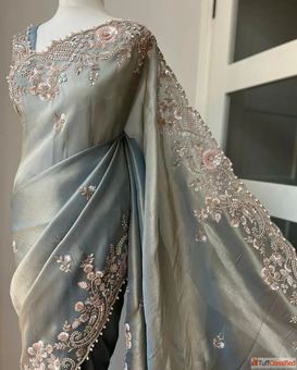 Pure Georgette Sarees For A Lighter Touch Easy Draping