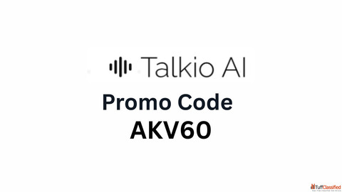 Talkio AI Promo Code AKV60 - 60 OFF for All Plans Users