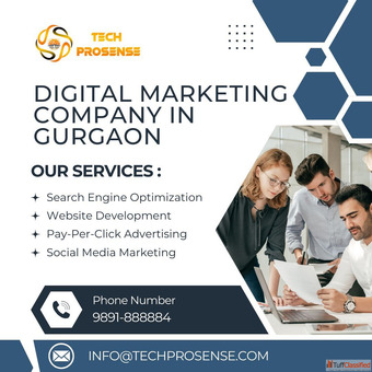 Top Digital Marketing Company in Gurgaon - Tech Prosense