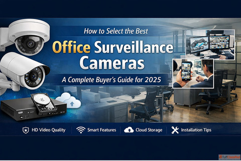 Business-Safe Surveillance Crystal-Clear Cameras installation for Offices