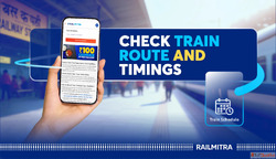 Check Train Schedule and Route Instantly with RailMitra