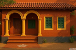 Best Shades of Chettinad Style Exteriors - Indicus Paints