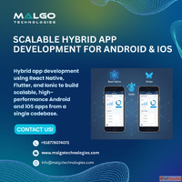 Scalable Hybrid App Development for Android iOS Using a Sing...