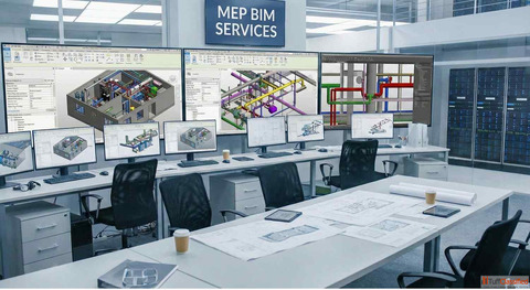 Advanced MEP BIM Services for Efficient Building Systems