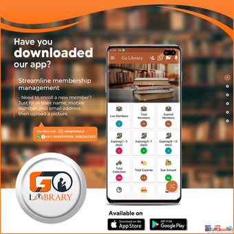 Golibrary - Digital Library Management App with Smart Seat Management