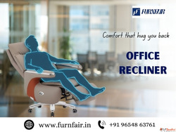 Premium Office Recliner for Relaxed Work Comfort Furnfair