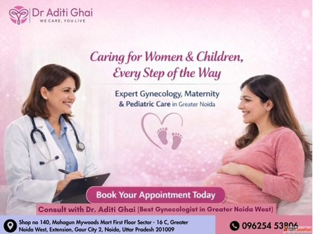 Dr Aditi Ghai - Trusted Women's Health Specialist in Noida