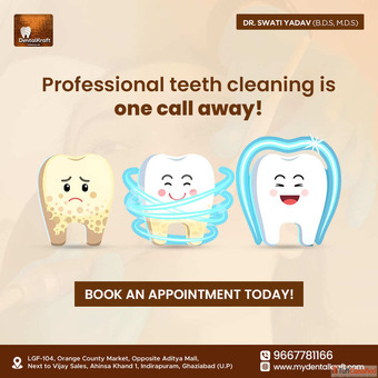 Teeth Cleaning in Indirapuram for healthy gums and brighter smile