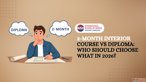 2-Month Interior Course vs Diploma Who Should Choose What in 2026