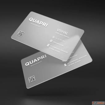 Transparent Visiting Cards